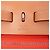 Borsa Hermès Herbag Zip 31 in Toile Arancione - vista 5
