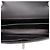 Bolsa Tiracolo Chanel Extra Mini Rectangular Classic Patent Single Flap Preta Preto - vista 4