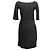 Vestido asimétrico con dobladillo drapeado Alexander McQueen negro Talla IT 40 - vista 2