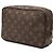 Borsa a Clutch Louis Vuitton Monogram Trousse Toilette 23 Marrone - vista 2