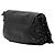 Borsa a tracolla Chanel Modern Chain Flap in vitello nero con rhodoide - vista 2