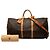 Borsa da viaggio Louis Vuitton Monogram Keepall Bandouliere 60 Marrone - vista 10