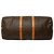 Borsa da viaggio Louis Vuitton Monogram Keepall Bandouliere 60 Marrone - vista 3