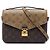 Borsa Louis Vuitton Monogram Reverse Pochette Metis Marrone