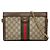 Borsa a Tracolla Gucci Small GG Supreme Web Ophidia Chain Beige