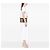 Borsa a Tracolla Gucci Small GG Supreme Web Ophidia Chain Beige - vista 6