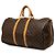 Borsa da viaggio Louis Vuitton Monogram Keepall Bandouliere 55 Marrone - vista 2