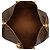 Borsa da viaggio Louis Vuitton Monogram Keepall Bandouliere 55 Marrone - vista 4