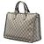 Borsa Satchel Gucci GG Supreme Beige - vista 2