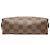 Bolsa de mão e nécessaire Louis Vuitton Damier Ebene castanha Marrom - vista 3