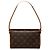 Louis Vuitton Monogram Recital Schultertasche braun