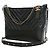Borsa a tracolla Gabrielle Chanel Medium Chevron in vitello invecchiato iridescent nero - vista 13