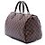 Borsa Boston Louis Vuitton Damier Ebene Speedy 30 Marrone - vista 2