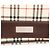Borsa a tracolla Burberry House Check Canvas Beige - vista 5