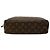 Borsa a Clutch Louis Vuitton Monogram Trousse Toilette 28 Marrone - vista 3