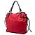 Borsa Tote Buckleigh Burberry in nylon rosso - vista 2