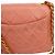 Chanel Vintage Square Classic Single Flap Quilted Lambskin Mini Rosa - vista 4