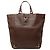 Gucci Abbey D Ring Tote aus braunem Kalbsleder