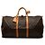 Borsa da viaggio Louis Vuitton Monogram Keepall 55 Marrone