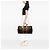 Borsa da viaggio Louis Vuitton Monogram Keepall 55 Marrone - vista 7