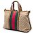 Borsa Satchel Gucci Rania Medium GG Canvas Web Beige - vista 2