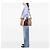 Borsa Satchel Gucci Rania Medium GG Canvas Web Beige - vista 5