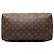 Borsa Boston Louis Vuitton Monogram Speedy 35 Marrone - vista 3