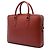 Borsa business Barrow Burberry in pelle marrone - vista 2