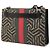 Borsa a tracolla Gucci GG Supreme Caleido Web Bee beige - vista 2