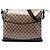 Borsa a tracolla Gucci GG Crystal beige