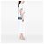 Borsa a tracolla Prada City Calf Plex Ribbon Blu - vista 6