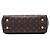 Borsa Louis Vuitton Monogram Cluny MM Marrone - vista 3