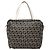 Borsa a mano Fendi Mini Zucchino Canvas Beige