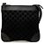 Borsa a tracolla Gucci GG in camoscio nero
