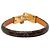 Bracciale Vivienne Charm Monogram e placcato oro marrone Louis Vuitton - vista 3
