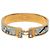 Bracciale Hermès Clic H PM stretto in smalto blu Dans Les Nuages - vista 4