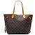 Borsa Tote Louis Vuitton Monogram Neverfull MM Marrone