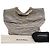 Borsa Shopping Satchel Chanel in Nylon Matelassé e Grosgrain Grigia Grigio - vista 11