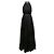 Vestido de seda estilo griego adornado Alexander McQueen negro Talla IT 42