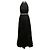 Vestido de seda estilo griego adornado Alexander McQueen negro Talla IT 42 - vista 2
