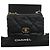 Borsa Chanel 19 Flap Satchel Medium in pelle di agnello nera Nero - vista 15