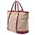 Borsa Tote Gucci GG Canvas Twins Beige - vista 2