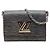 Borsa a tracolla Louis Vuitton Epi Denim Twist MM Blu
