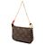 Borsa a tracolla Louis Vuitton Monogram Vivienne Christmas Mini Pochette Accessoires Marrone - vista 2