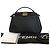 Borsa Mini Peekaboo Iconic in pelle nera Fendi Nero - vista 15