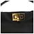 Borsa Mini Peekaboo Iconic in pelle nera Fendi Nero - vista 4