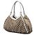 Borsa a tracolla Gucci GG Canvas Abbey D Ring Beige - vista 2