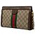 Borsa a Tracolla Gucci Small GG Supreme Web Ophidia con Catena Beige - vista 2