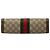 Borsa a Tracolla Gucci Small GG Supreme Web Ophidia con Catena Beige - vista 3