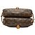 Borsa a tracolla Louis Vuitton Monogram Saumur 30 Marrone - vista 3